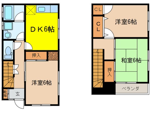 第2サンシャインホームズの物件間取画像